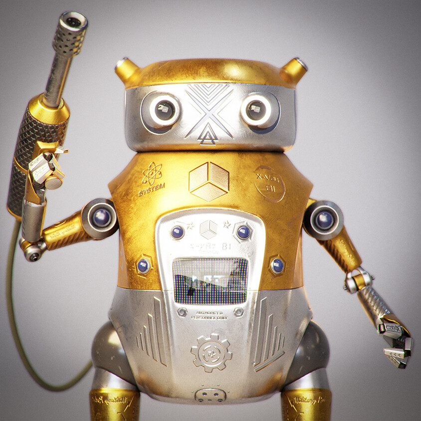 Golden Robot - تصویر 16022