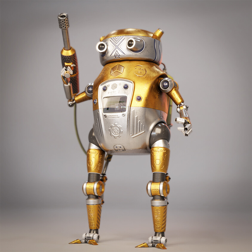 Golden Robot - تصویر 16023