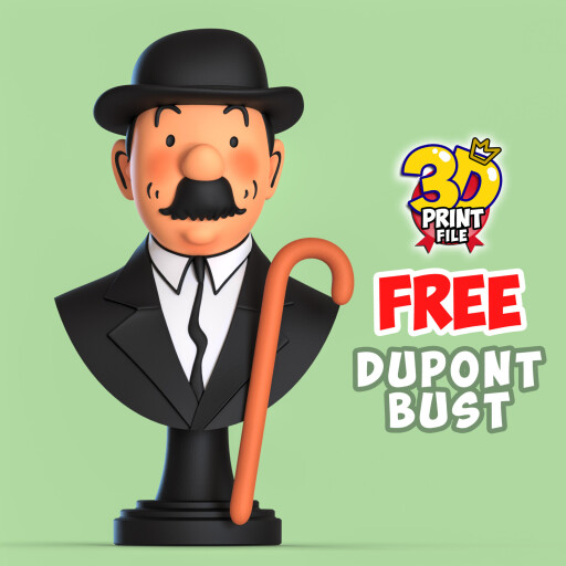FREE Thomson Dupont 3d bust model Free size