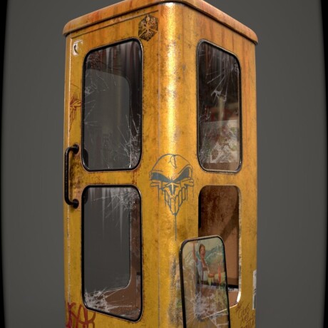 Telephone booth