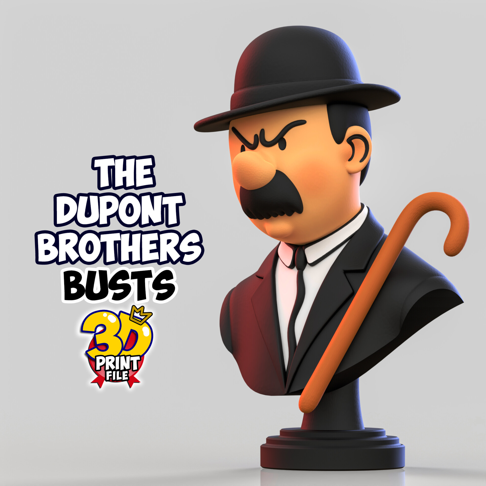 The Dupont Brothers - Stylized 3D Busts - تصویر 16251