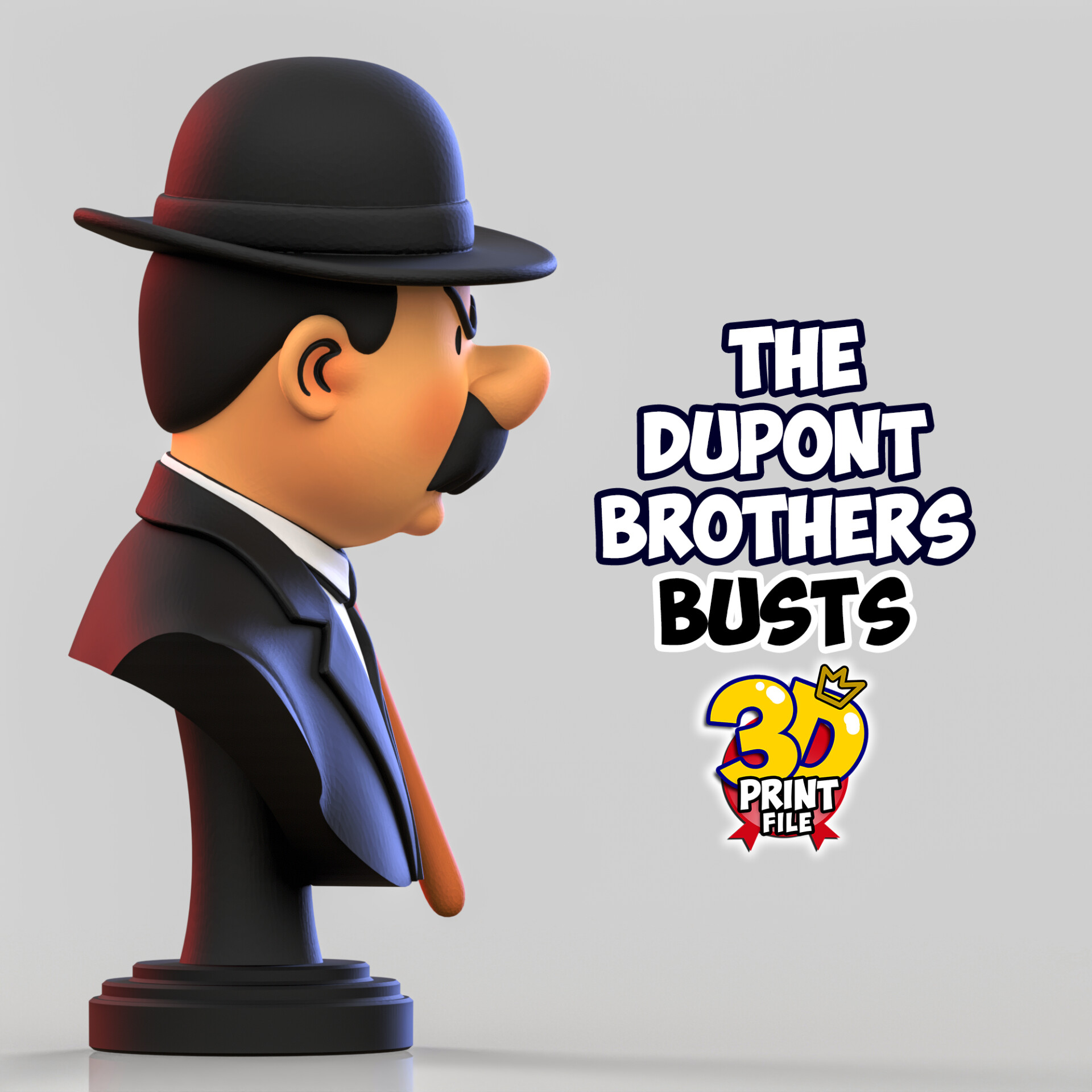The Dupont Brothers - Stylized 3D Busts - تصویر 16254