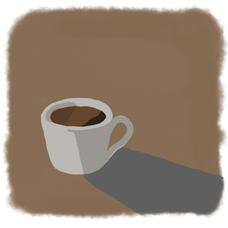 Coffee cup | Digital painting