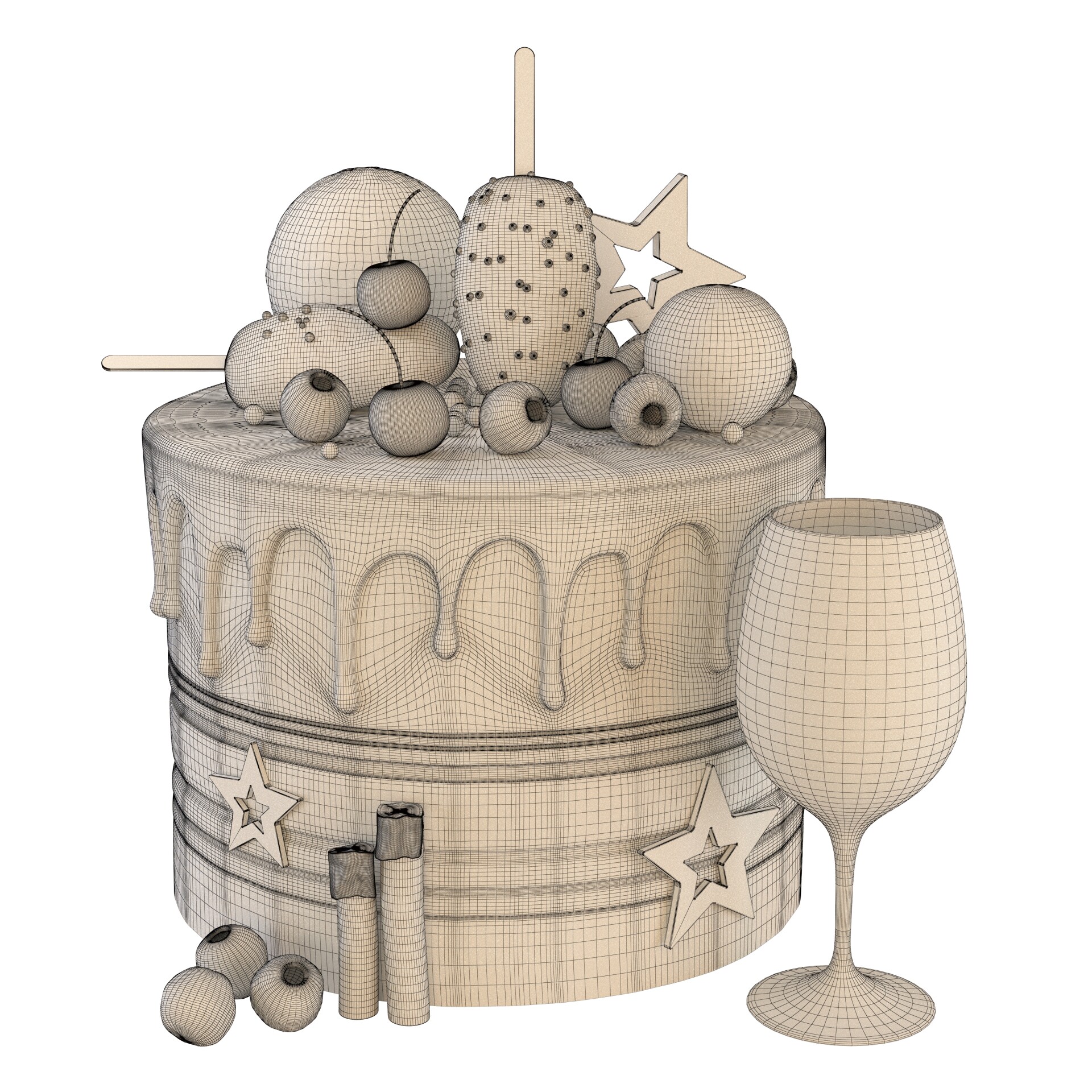 Chocolate Birthday Cake - تصویر 16283