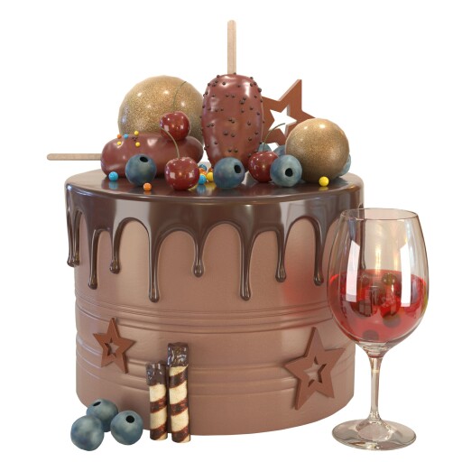 Chocolate Birthday Cake