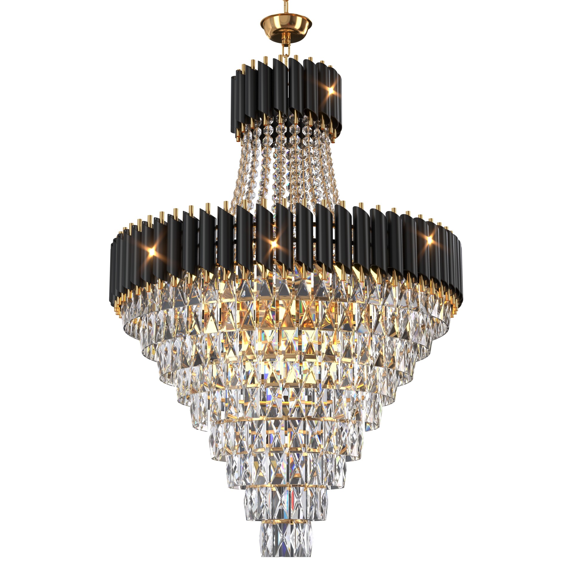 JMWYH Chandelier Light Luxury Crystal Chandelier - تصویر 16398