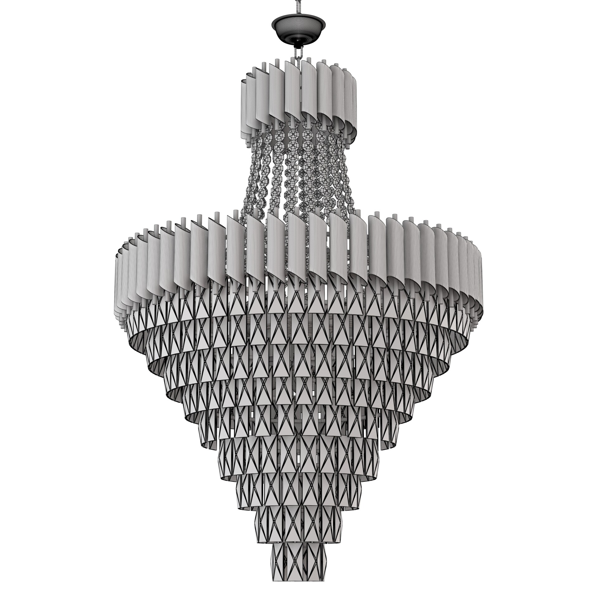 JMWYH Chandelier Light Luxury Crystal Chandelier - تصویر 16399