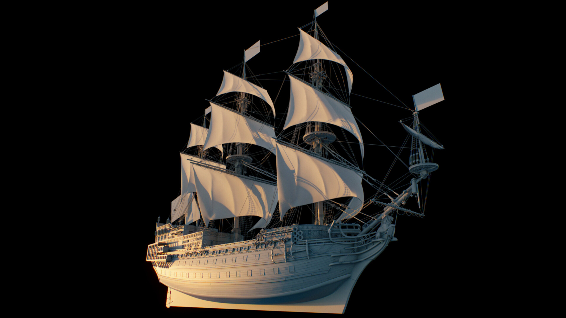 3D Modeling old Ship - تصویر 16403