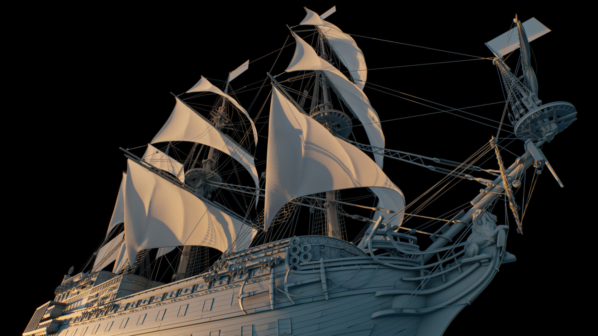 3D Modeling old Ship - تصویر 16404