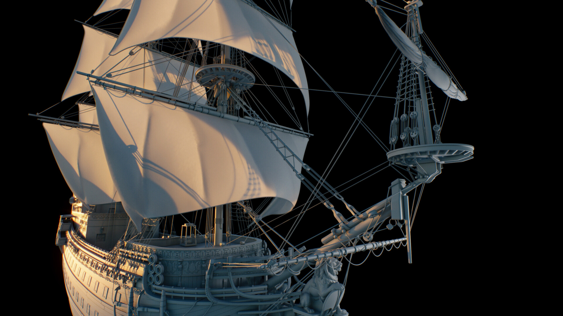 3D Modeling old Ship - تصویر 16405