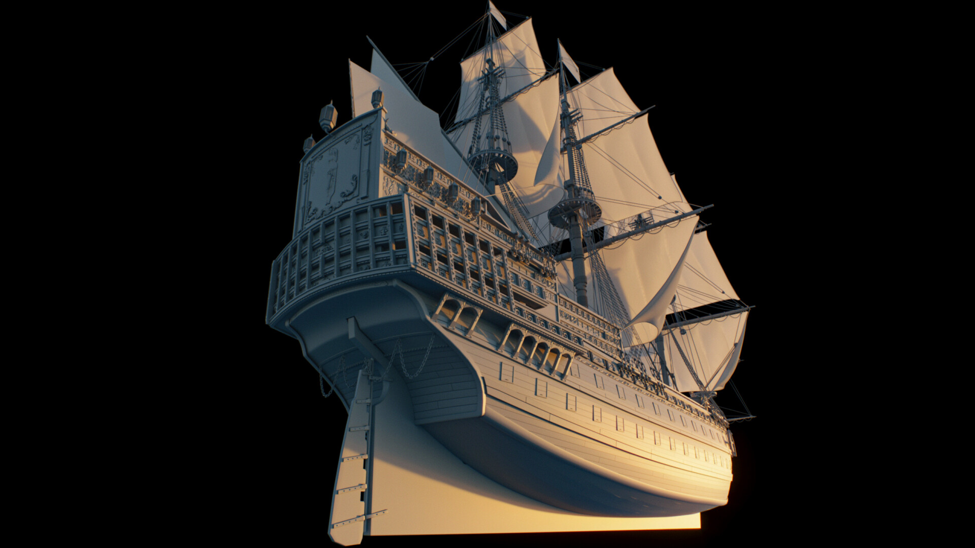 3D Modeling old Ship - تصویر 16406