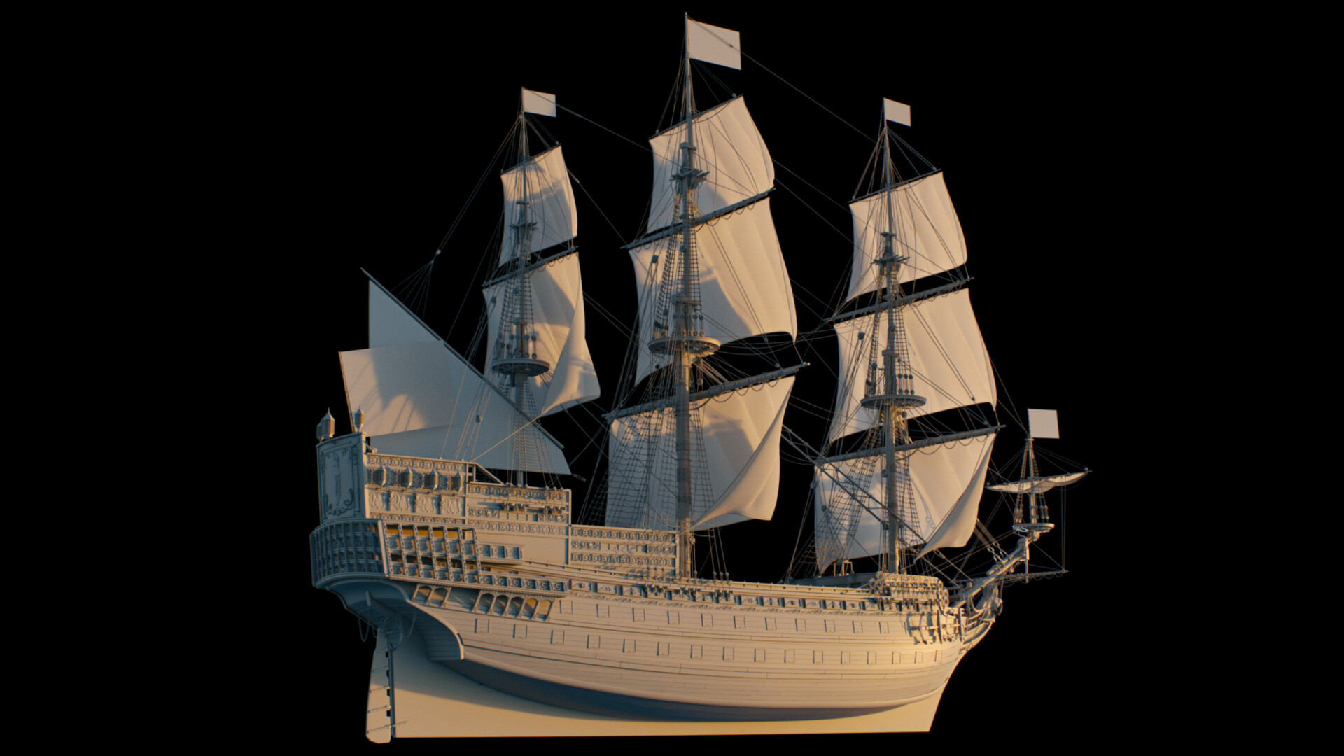 3D Modeling old Ship - تصویر 16407
