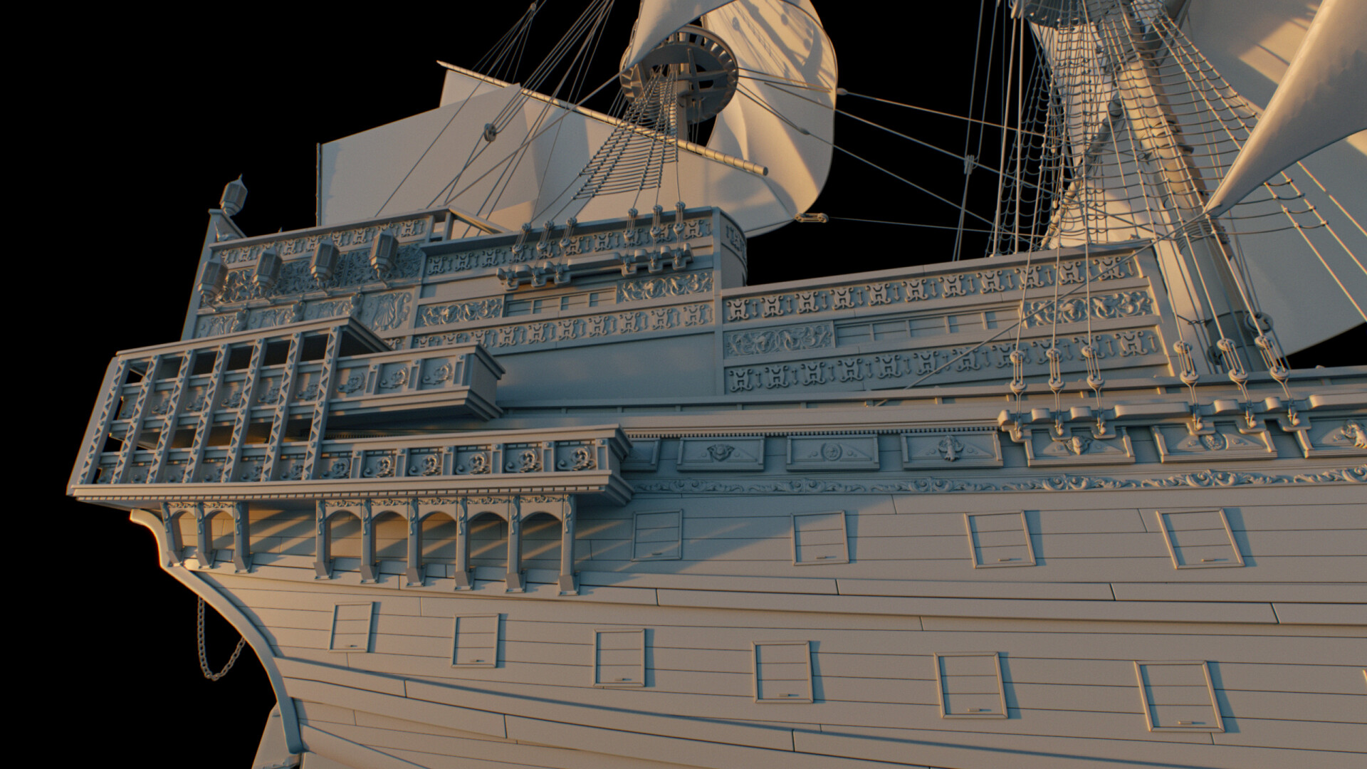 3D Modeling old Ship - تصویر 16410