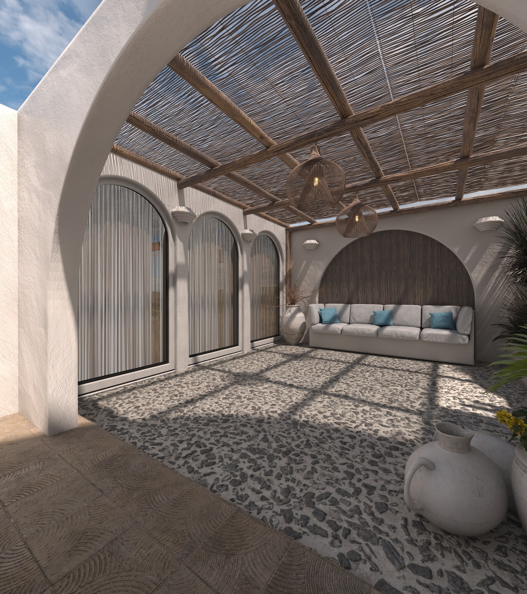 روف گاردن مدیترانه ای - تصویر 16441