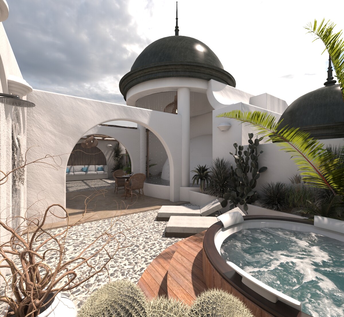 روف گاردن مدیترانه ای - تصویر 16443