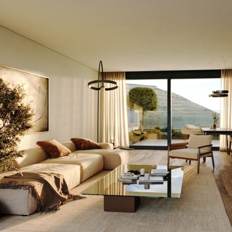 Golden Hour Living Room