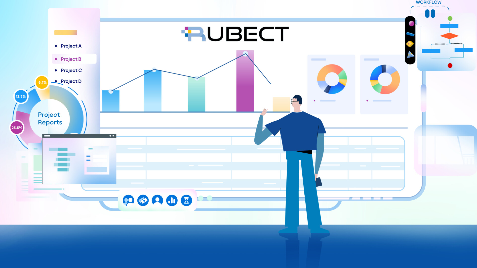 طراحی موشن گرافیک اختصاصی برای پلتفرم Rubect - تصویر 16546