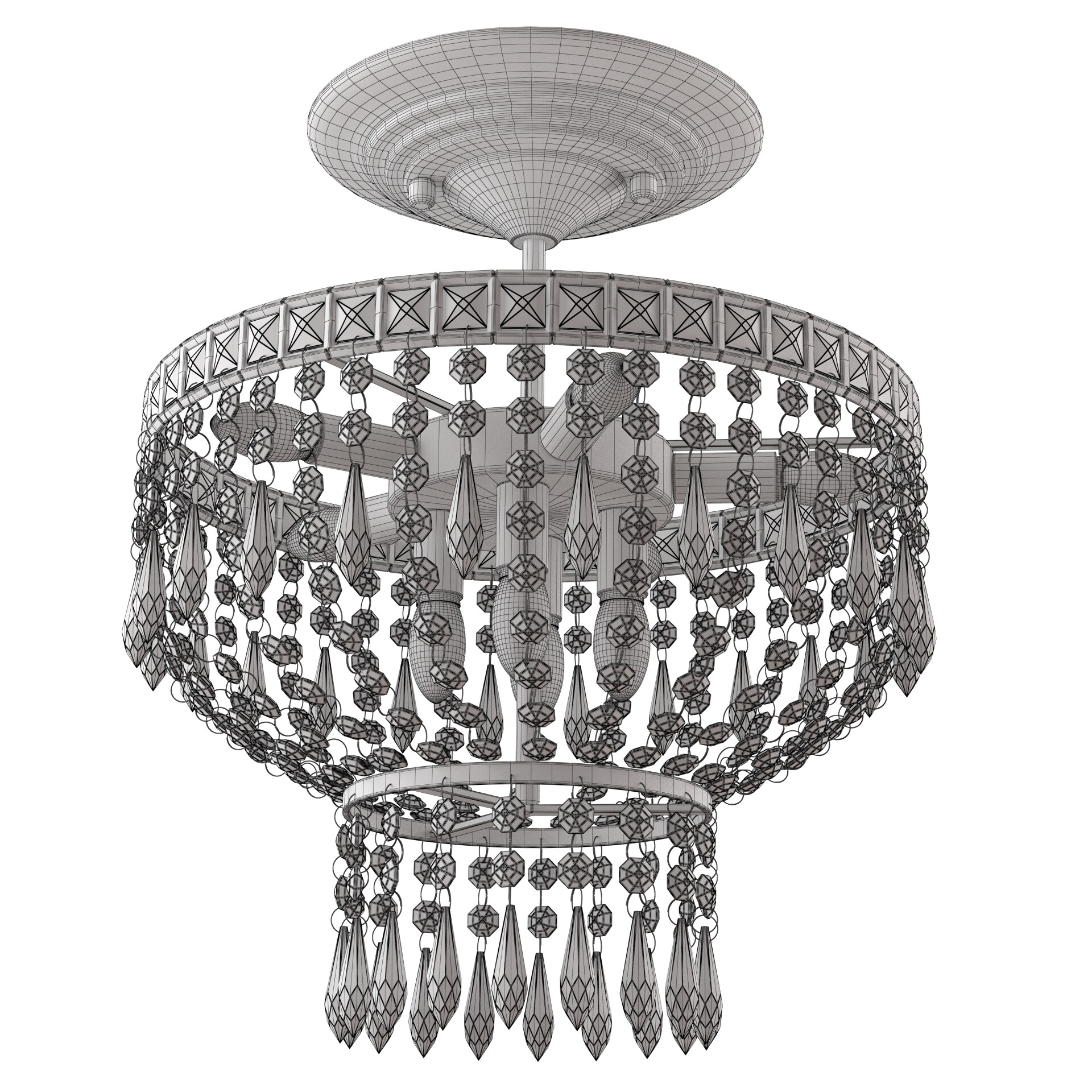 Mount Ceiling Light Fixture Black Farmhouse - تصویر 16608
