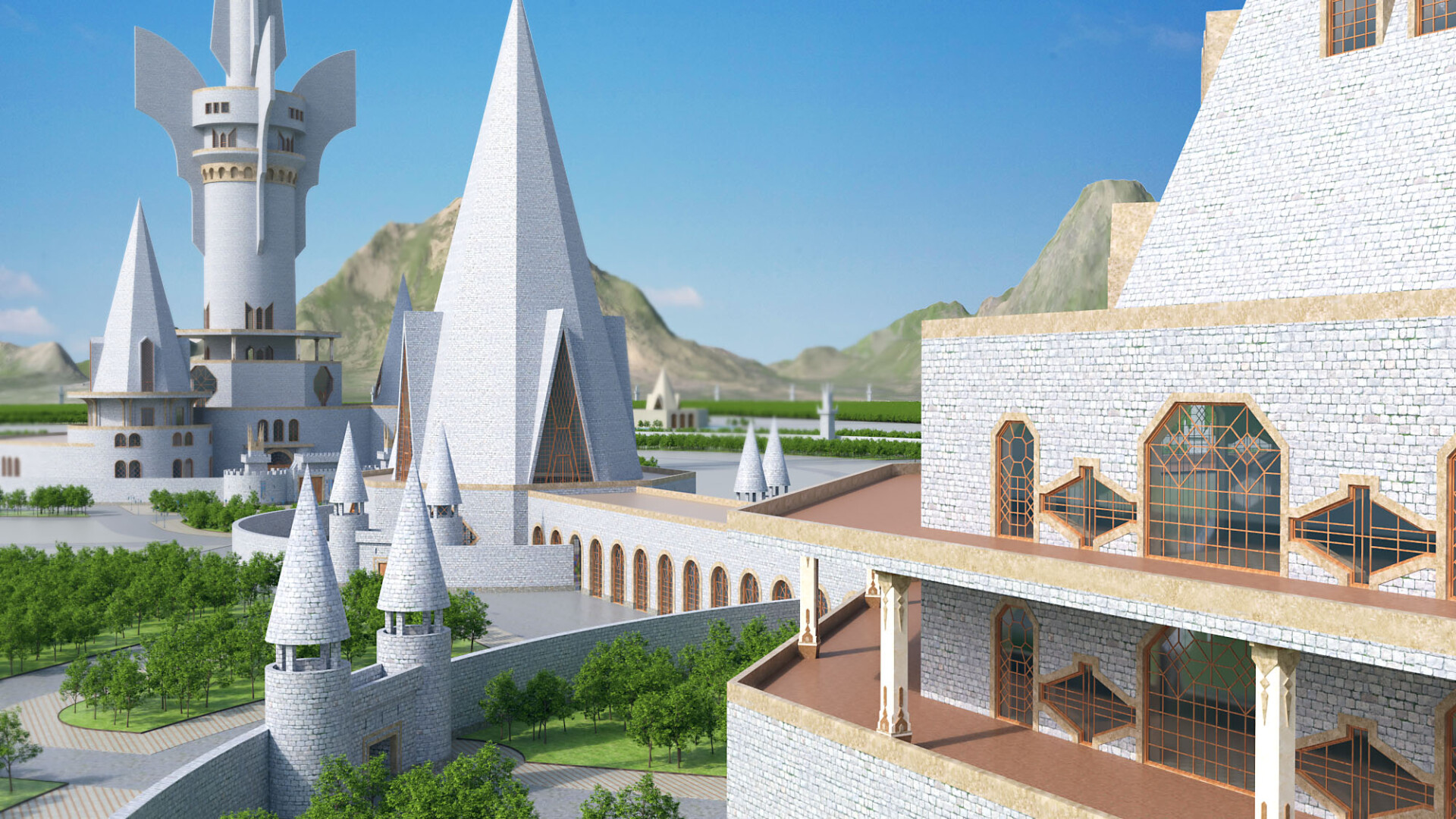 شهر و قلعه- City and castle - تصویر 16621