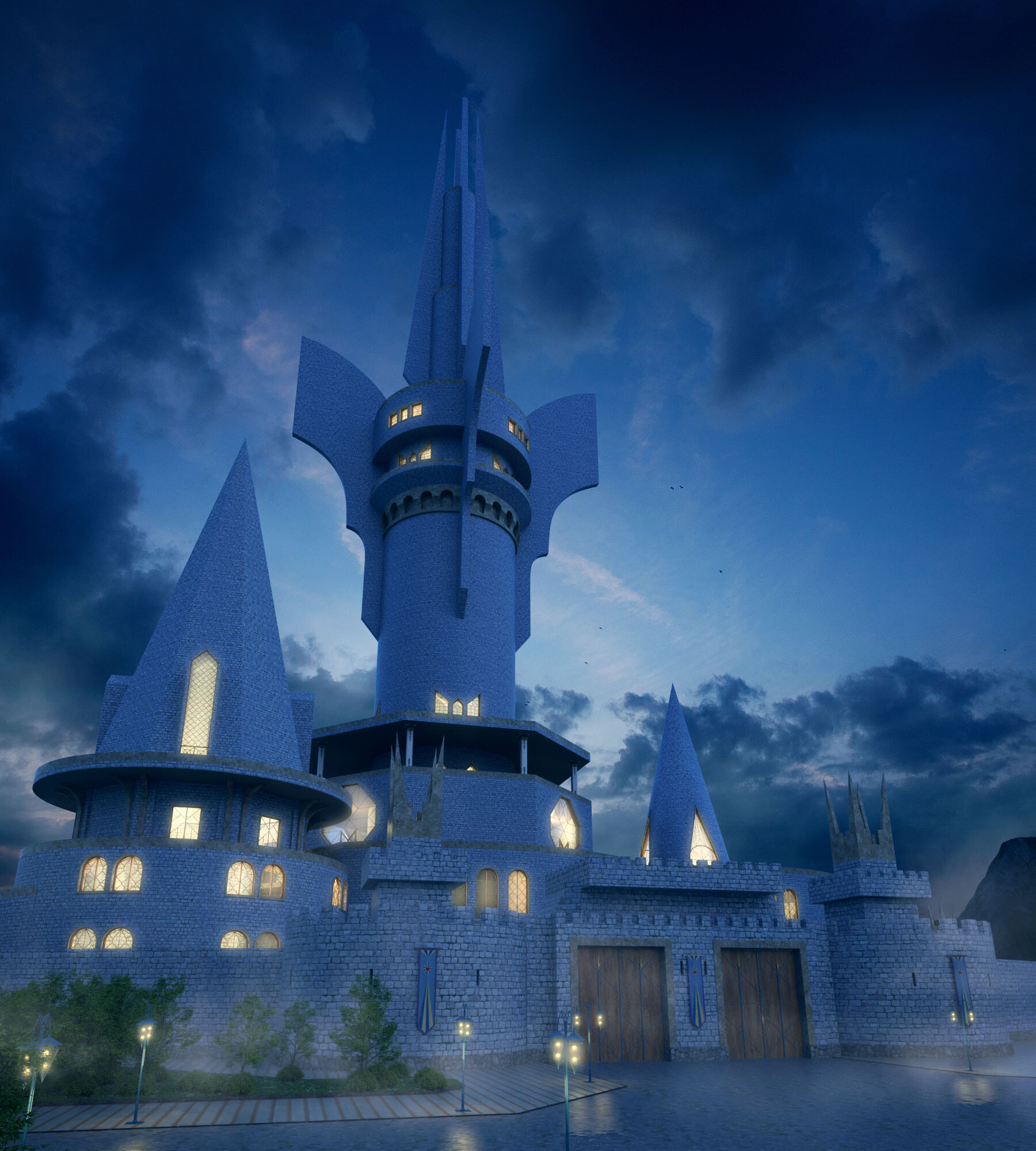 شهر و قلعه- City and castle - تصویر 16620