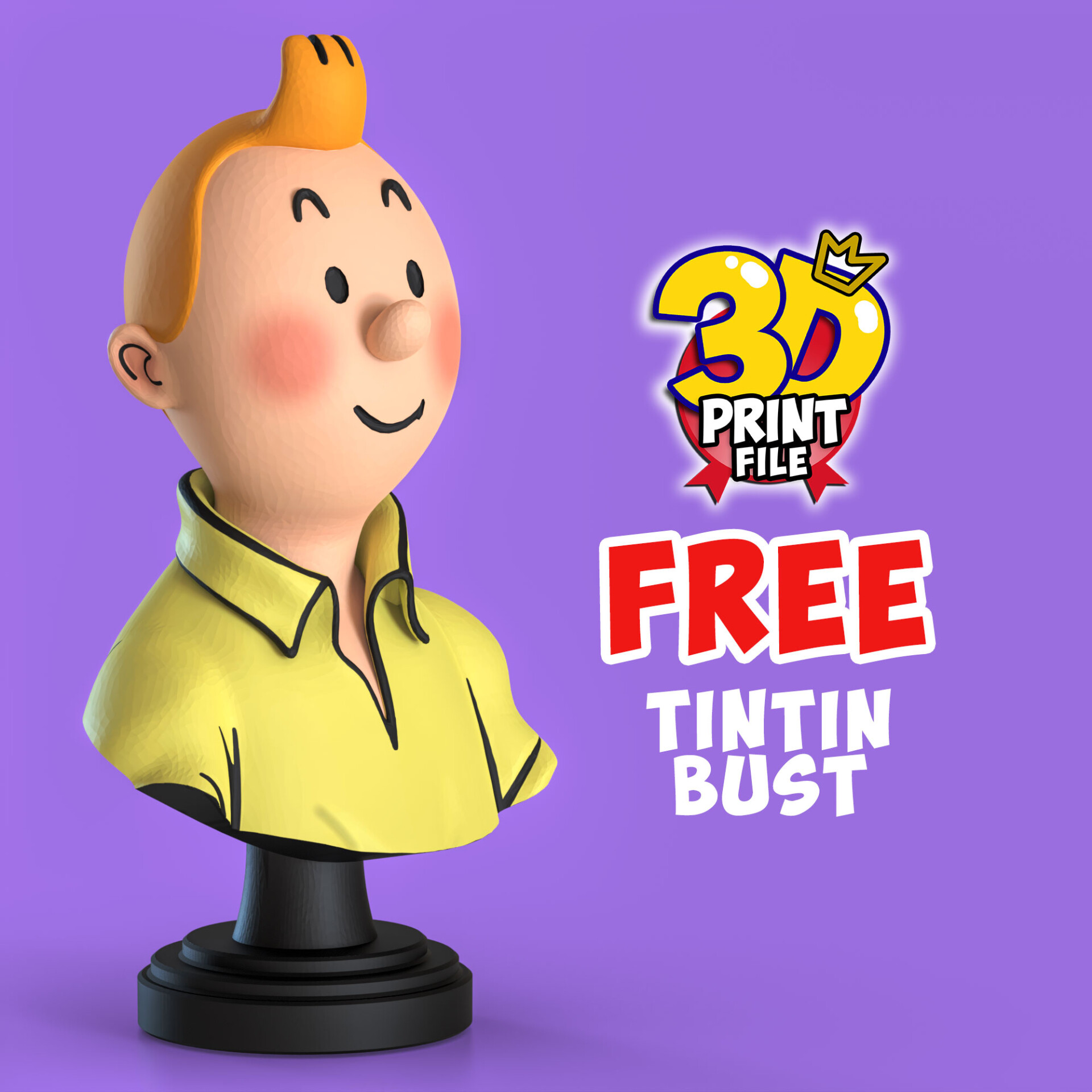 FREE TINTIN Bust - تصویر 16646