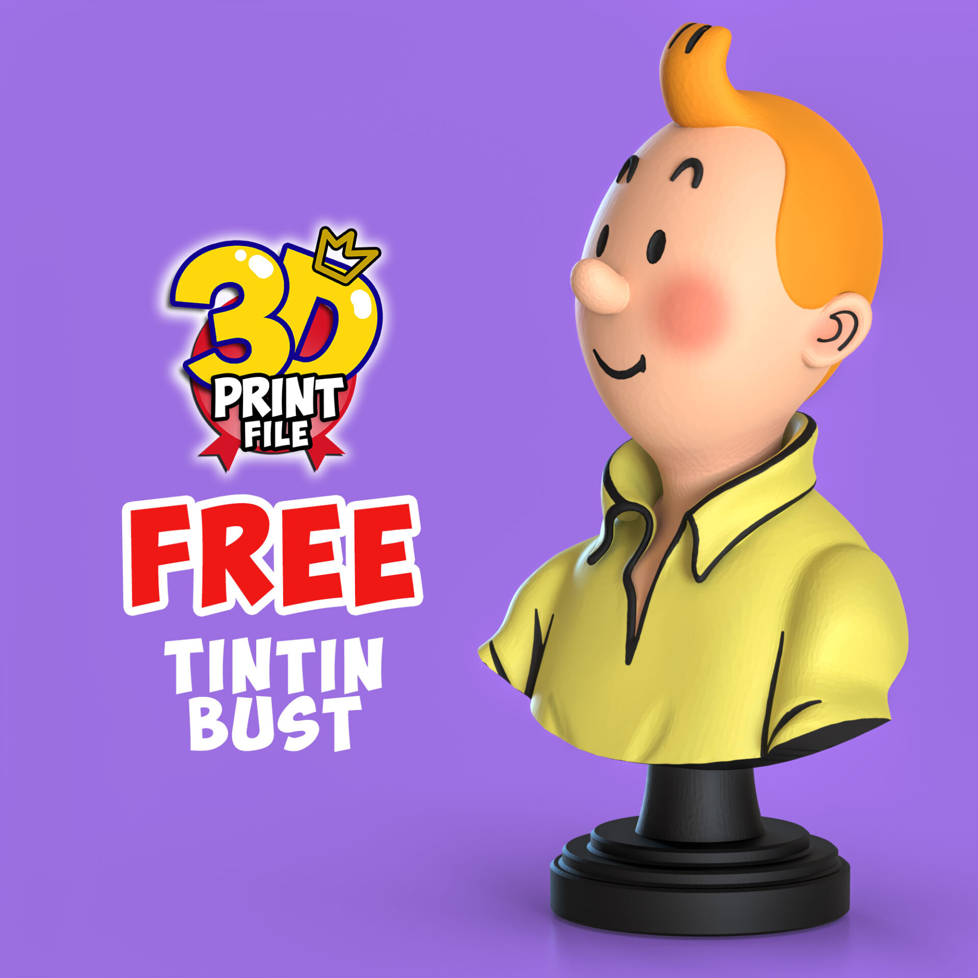 FREE TINTIN Bust - تصویر 16647