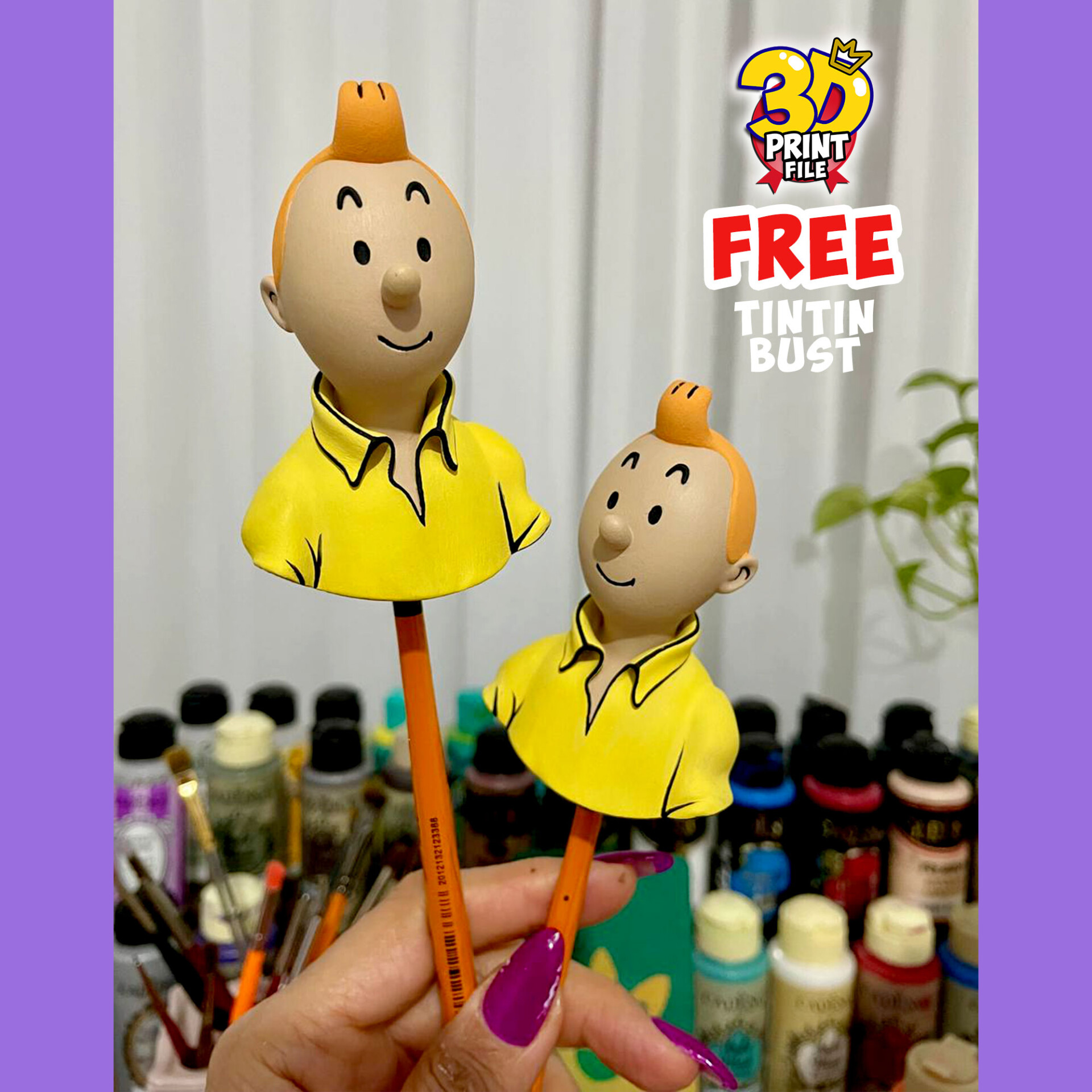 FREE TINTIN Bust - تصویر 16650