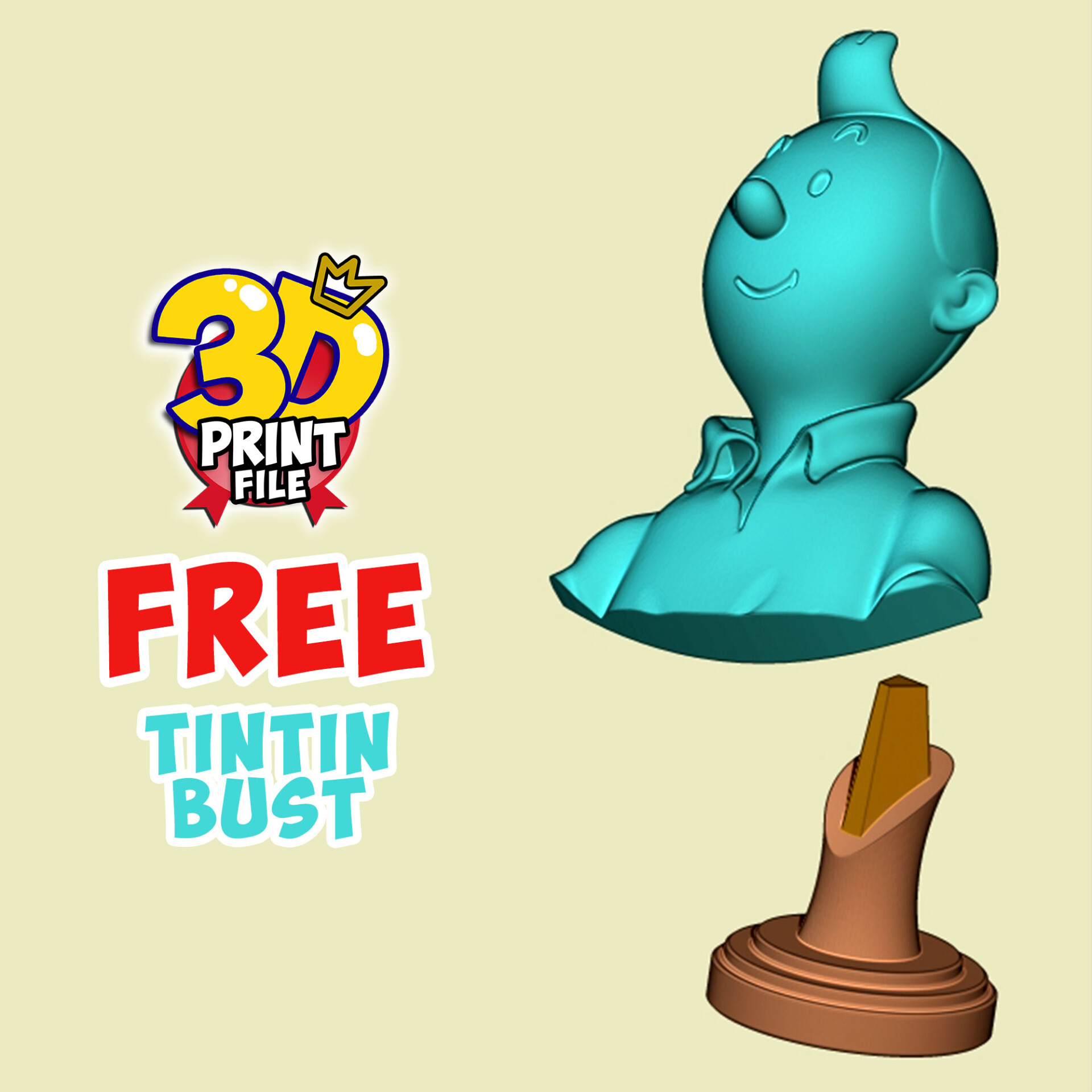 FREE TINTIN Bust - تصویر 16651