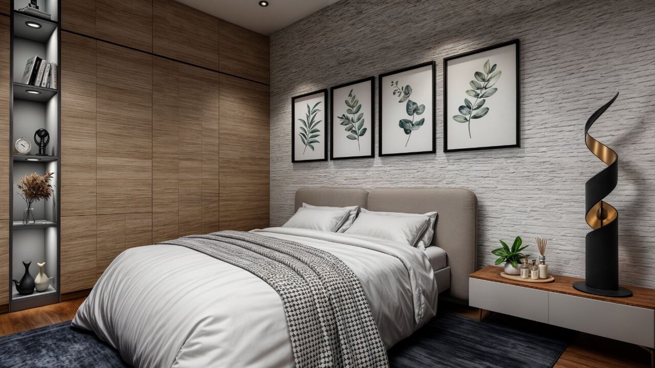 طراحی دکوراسیون داخلی اتاق خواب - تصویر 16754