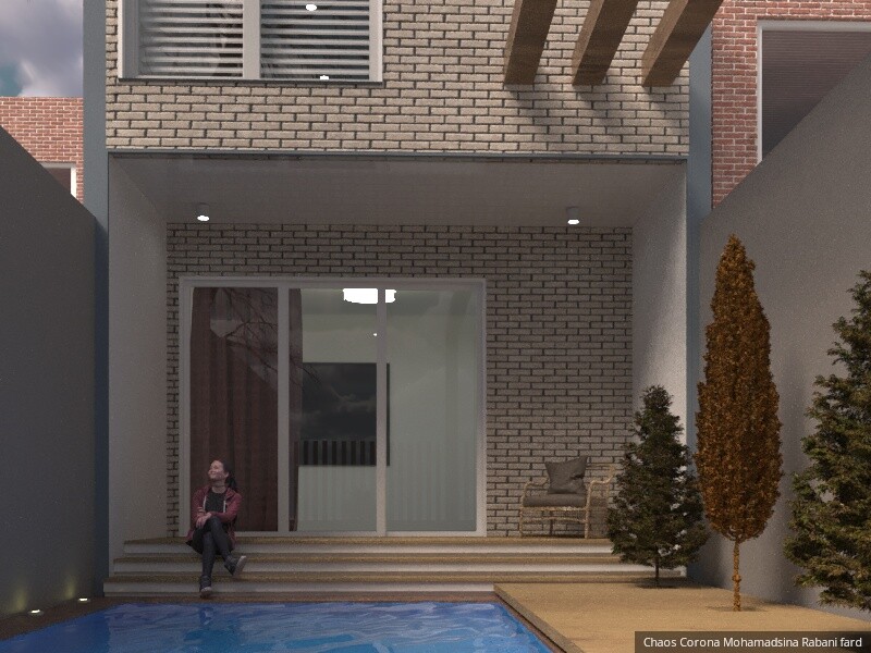 مدلسازی ، متریال دهی و انیمیشن سازی نمای ساختمان - تصویر 16777