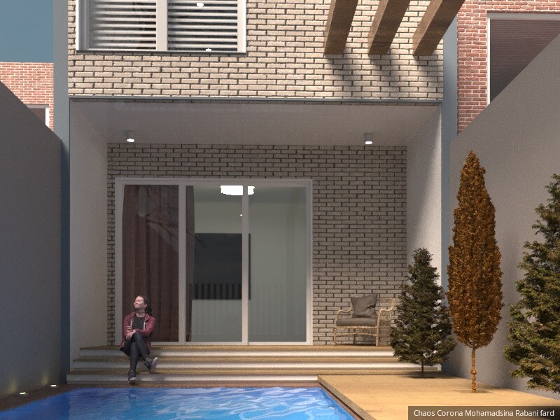 مدلسازی ، متریال دهی و انیمیشن سازی نمای ساختمان - تصویر 16776