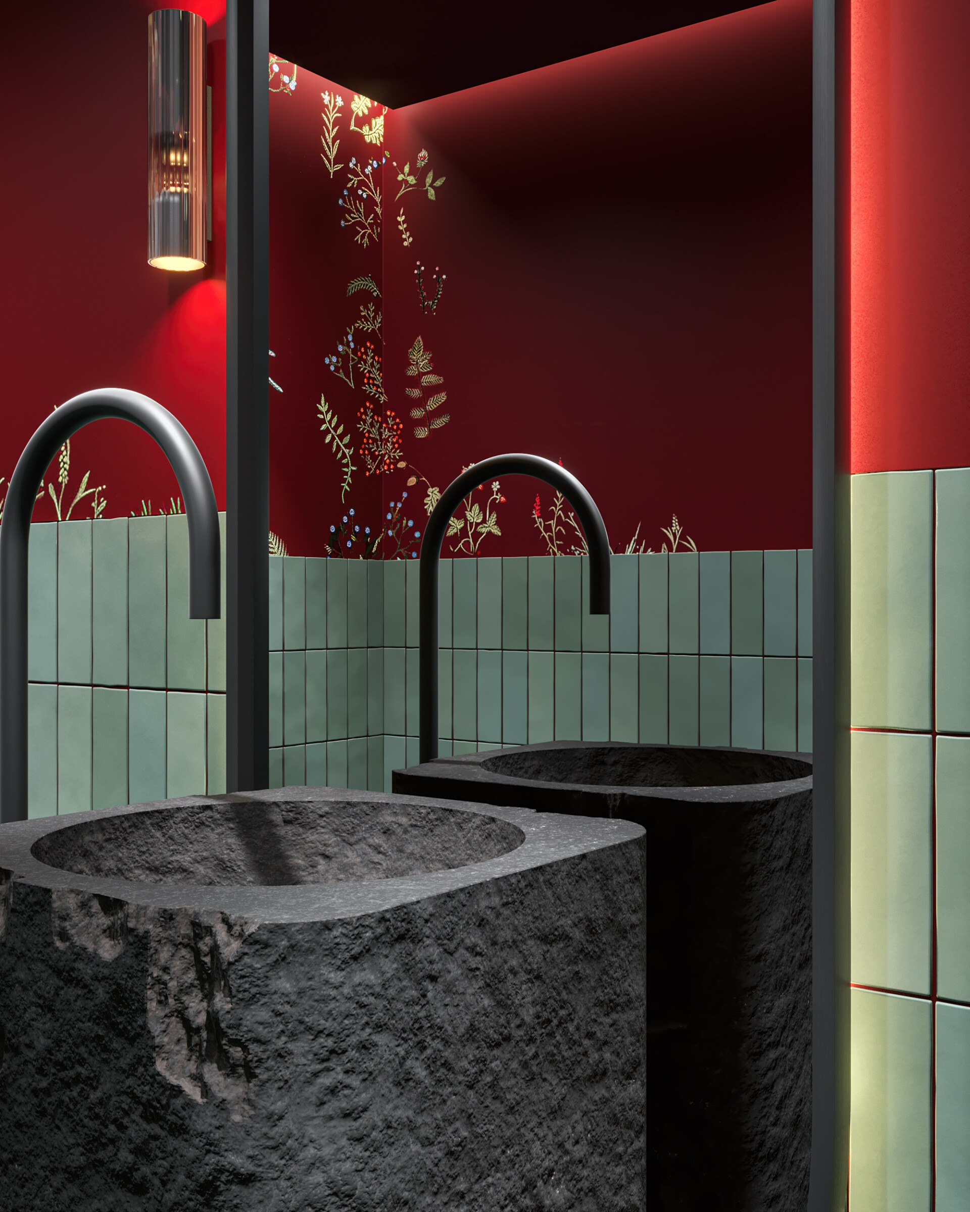 Nature Bathroom Bloom - تصویر 16831