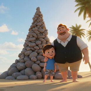 انیمیشن داستانی قصه های من و بابام (قسمت اول)