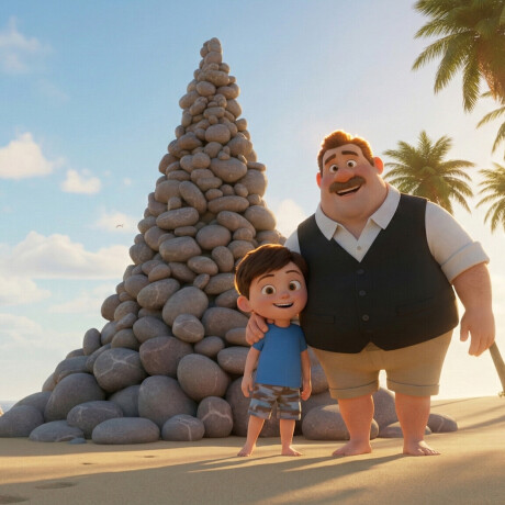 انیمیشن داستانی قصه های من و بابام (قسمت اول)