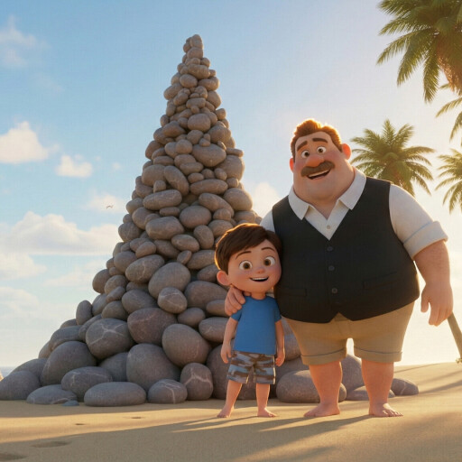 انیمیشن داستانی قصه های من و بابام (قسمت اول)