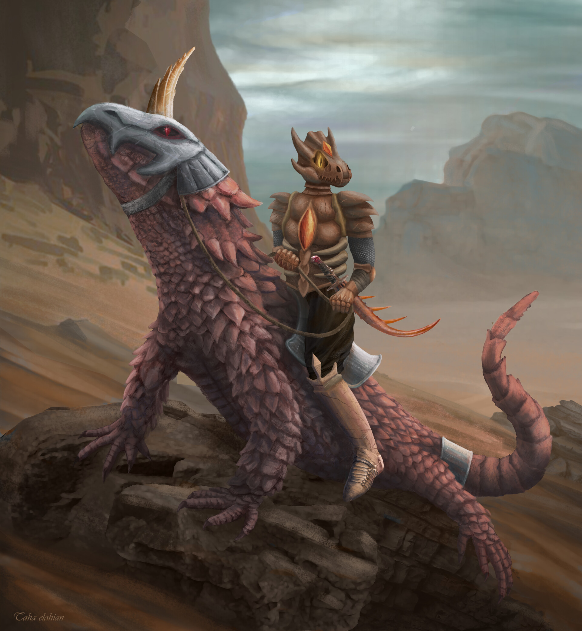 basilisk and knight - تصویر 16941