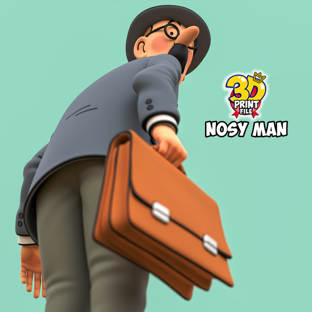 Nosy man from TINTIN & Snowy – “Sapristi! Diorama - تصویر 17019