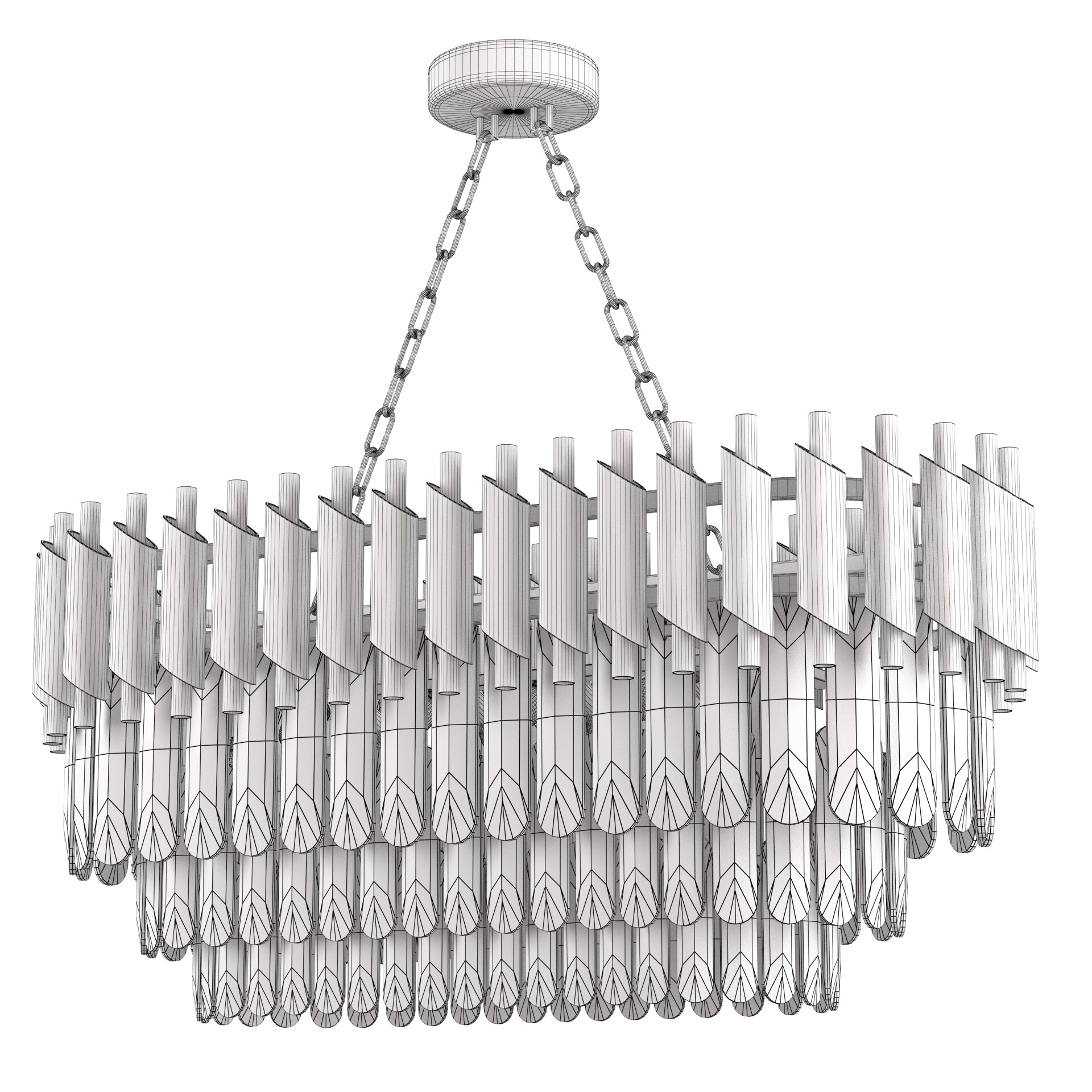 TRIXY Chandeliers Lights for Ceiling 3D model - تصویر 17124