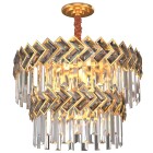 Luxury Round Cristal Light Fixture