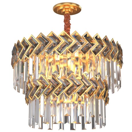 Luxury Round Cristal Light Fixture