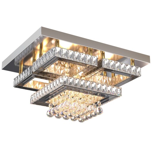 Square Crystal Chandeliers