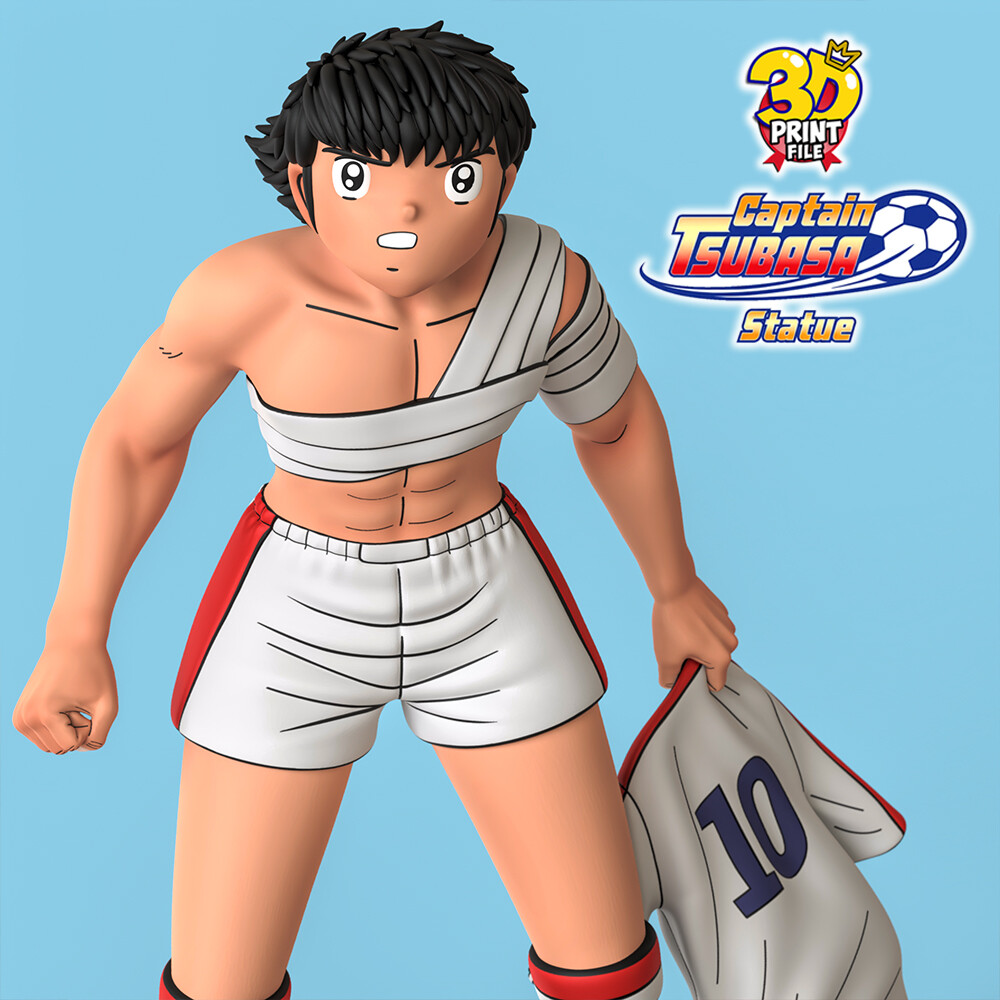 Captain Tsubasa Oozora - 3Dprint ready model - تصویر 17215
