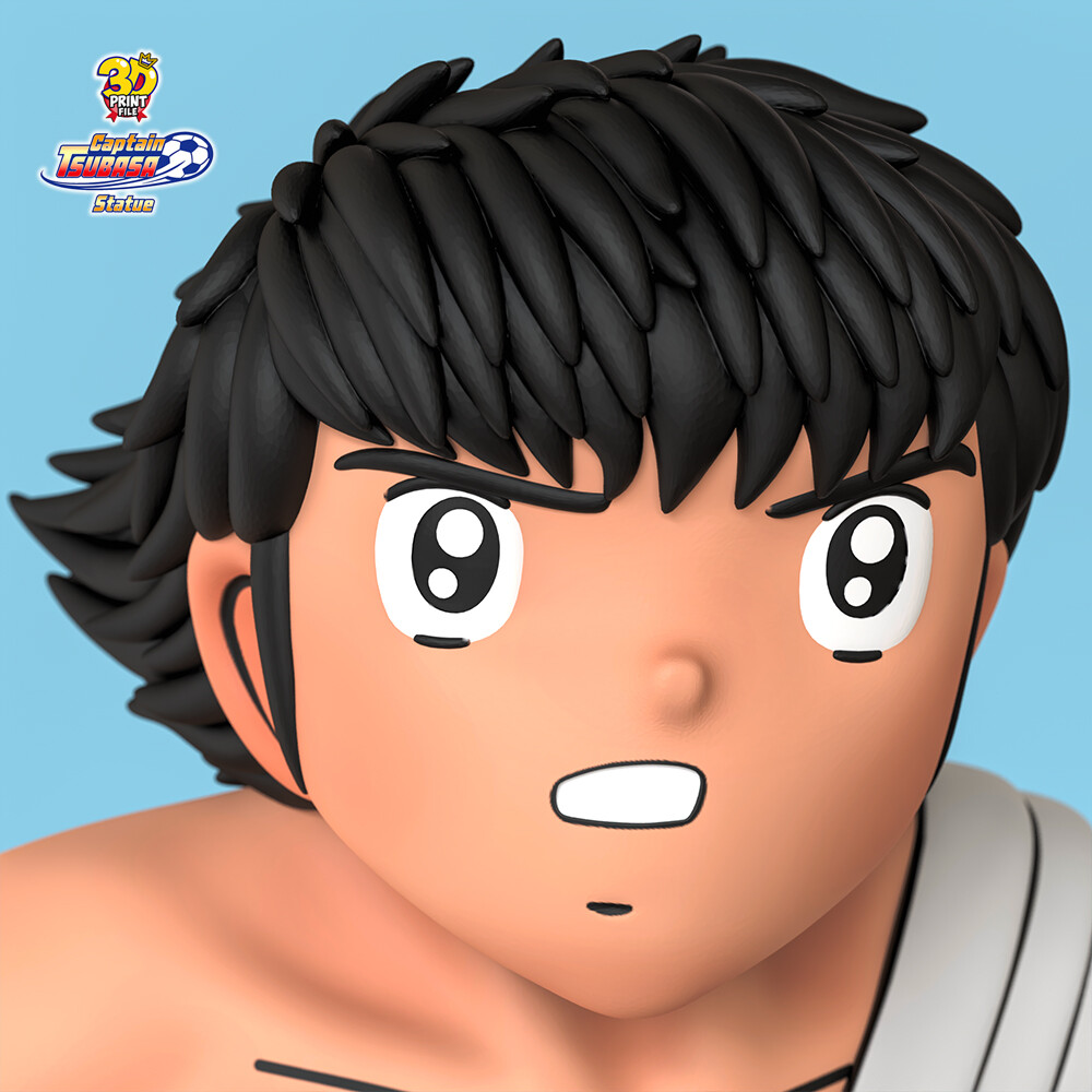 Captain Tsubasa Oozora - 3Dprint ready model - تصویر 17217