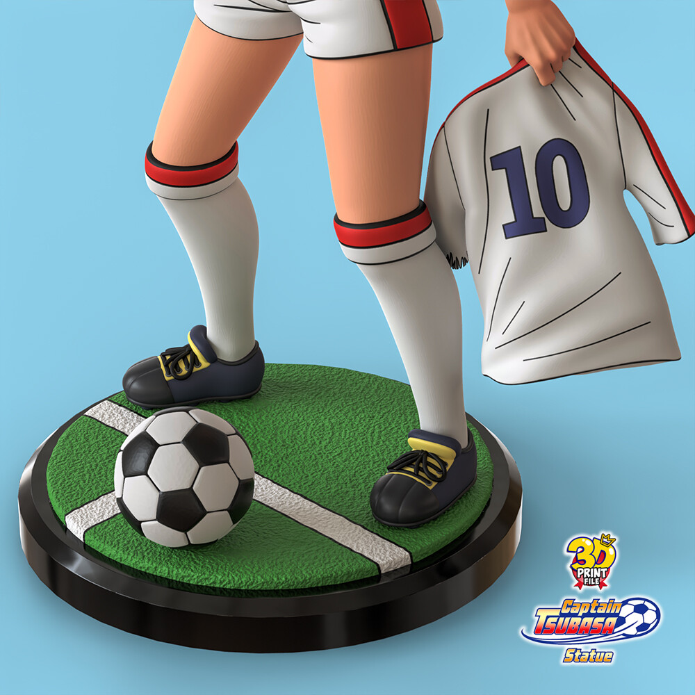 Captain Tsubasa Oozora - 3Dprint ready model - تصویر 17218