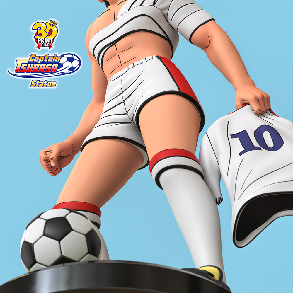 Captain Tsubasa Oozora - 3Dprint ready model - تصویر 17219