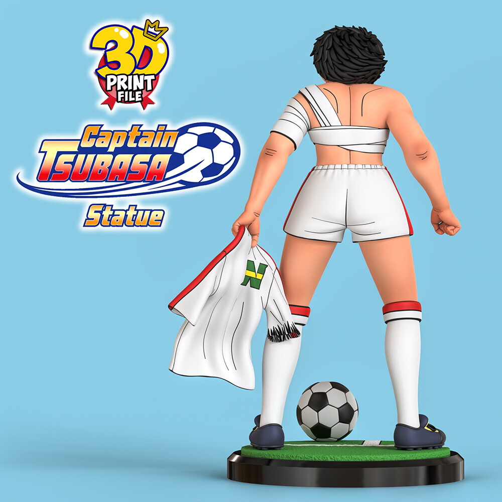 Captain Tsubasa Oozora - 3Dprint ready model - تصویر 17221
