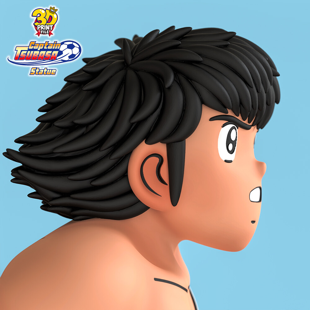 Captain Tsubasa Oozora - 3Dprint ready model - تصویر 17222