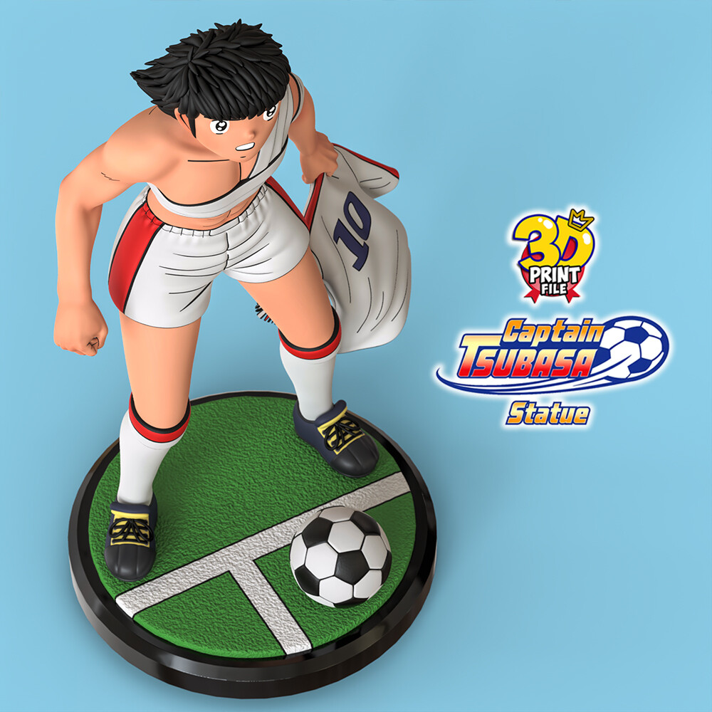 Captain Tsubasa Oozora - 3Dprint ready model - تصویر 17223