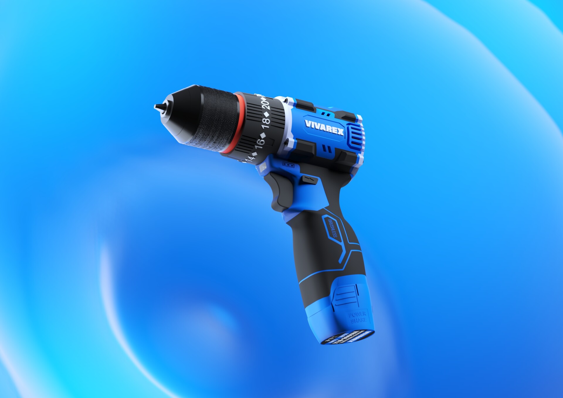 طرح دریل شارژی ویوارکس | Vivarex Cordless Drill Design - تصویر 17252