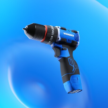 طرح دریل شارژی ویوارکس | Vivarex Cordless Drill Design